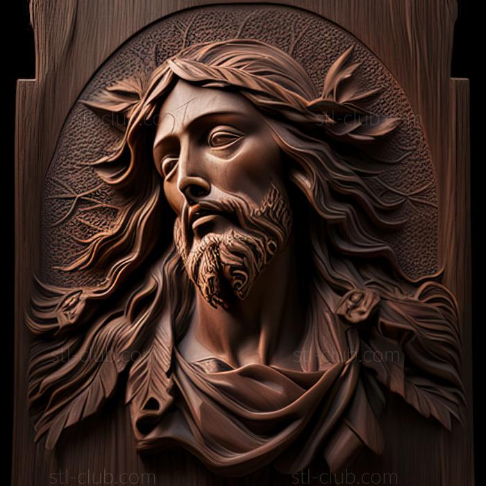 3D model st jesus (STL)